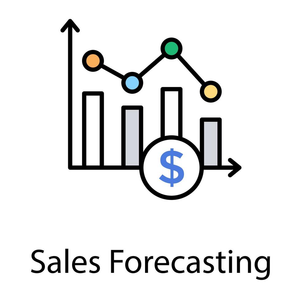 Financial Loss Concepts vector