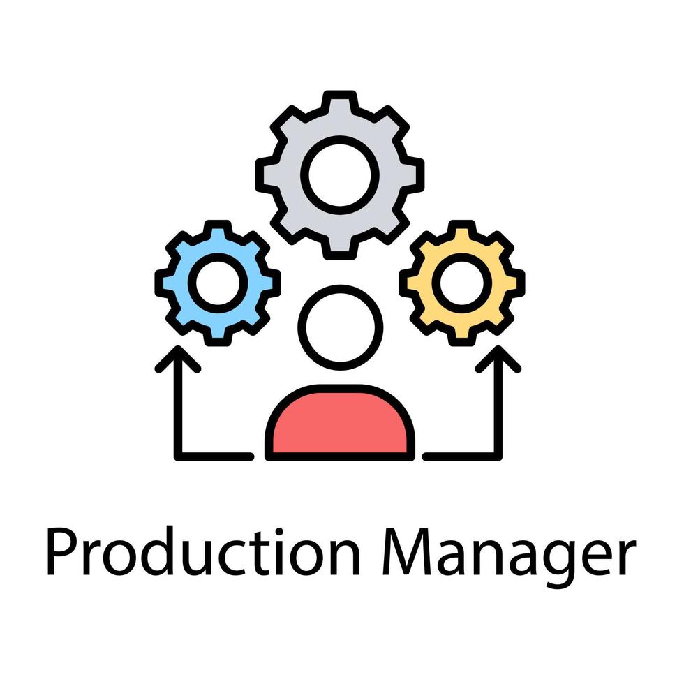 Project Manager Concepts vector