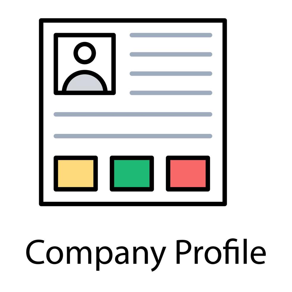 Business Website Template vector