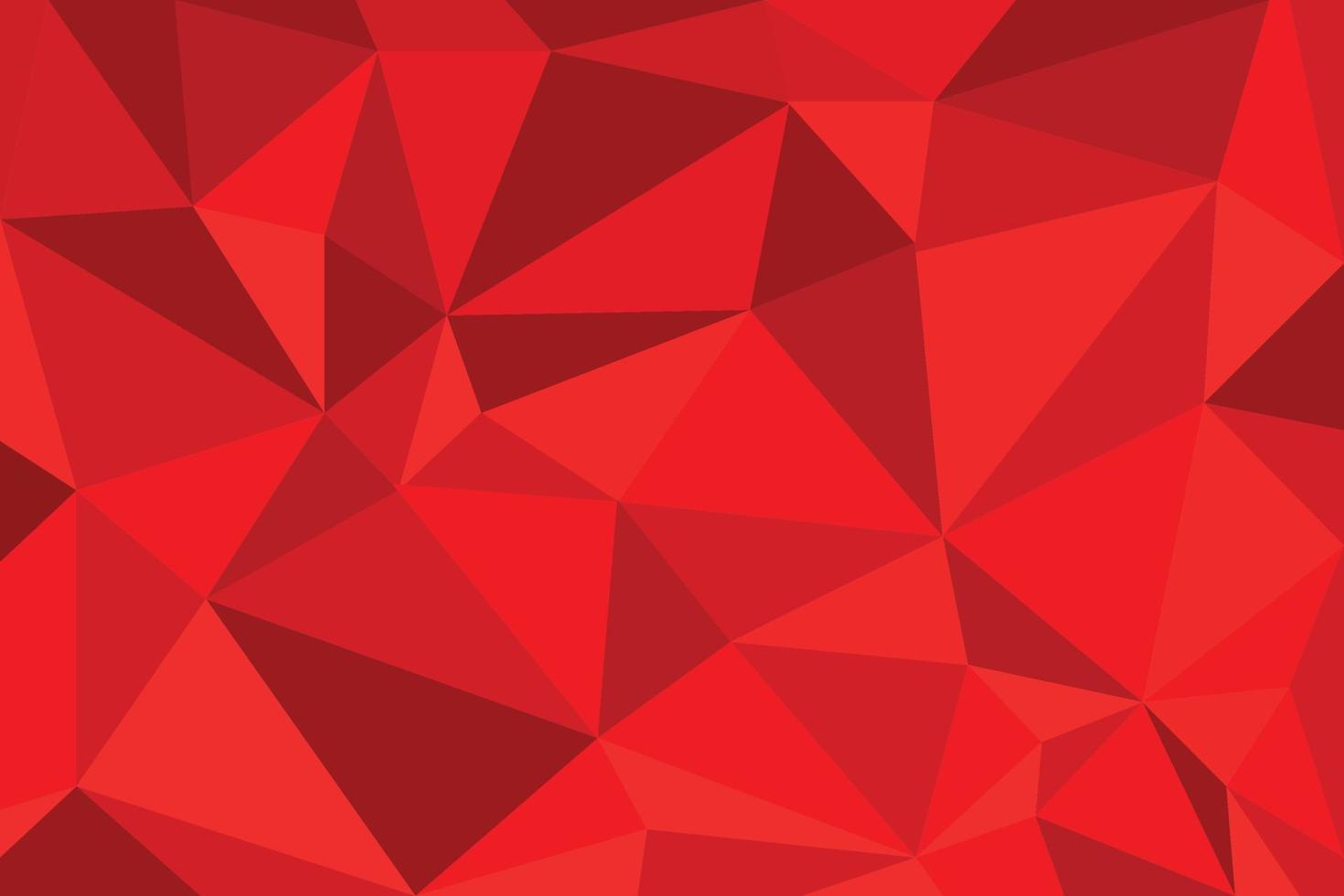 low poly abstract texture background red color design vector