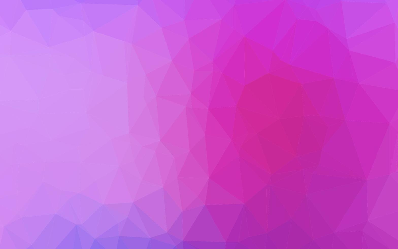 Light Pink, Blue vector shining triangular pattern.