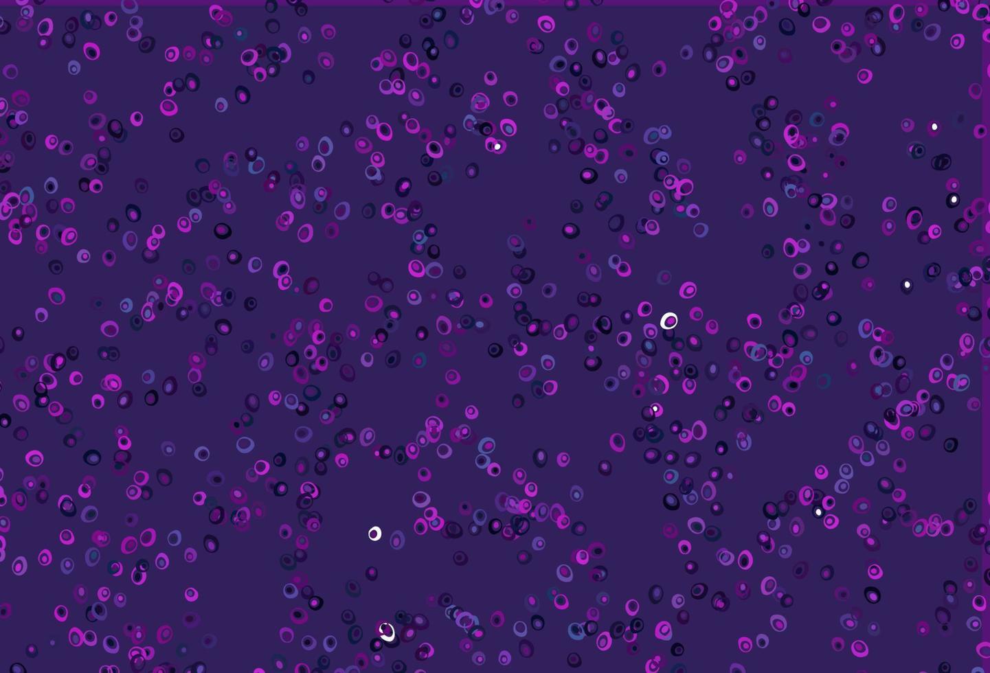 Light Pink, Blue vector background with bubbles.