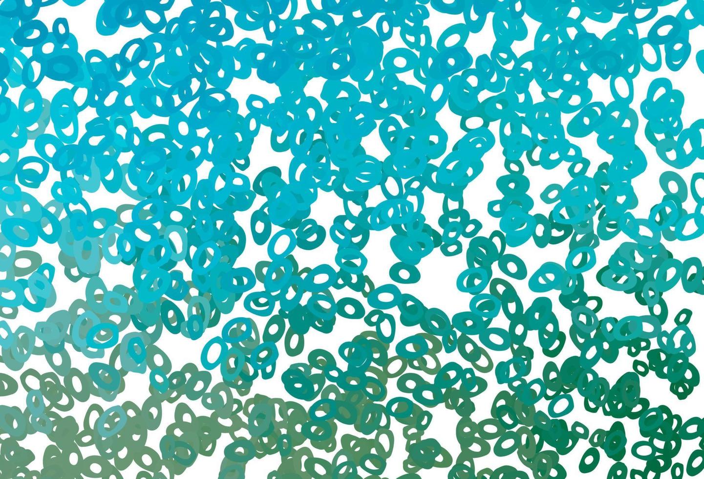 Light BLUE vector cover with spots.