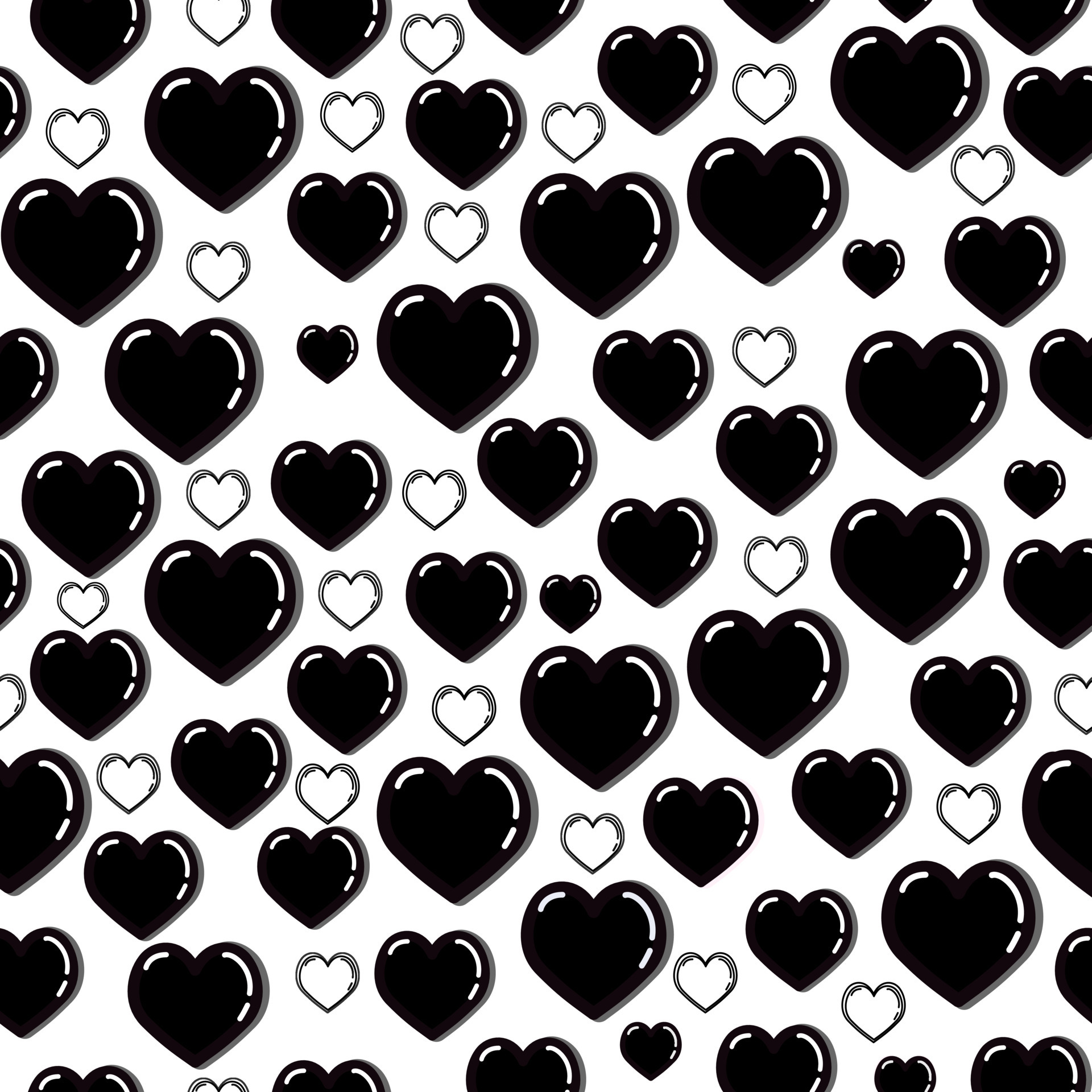 46 Red and Black Heart Wallpaper  WallpaperSafari