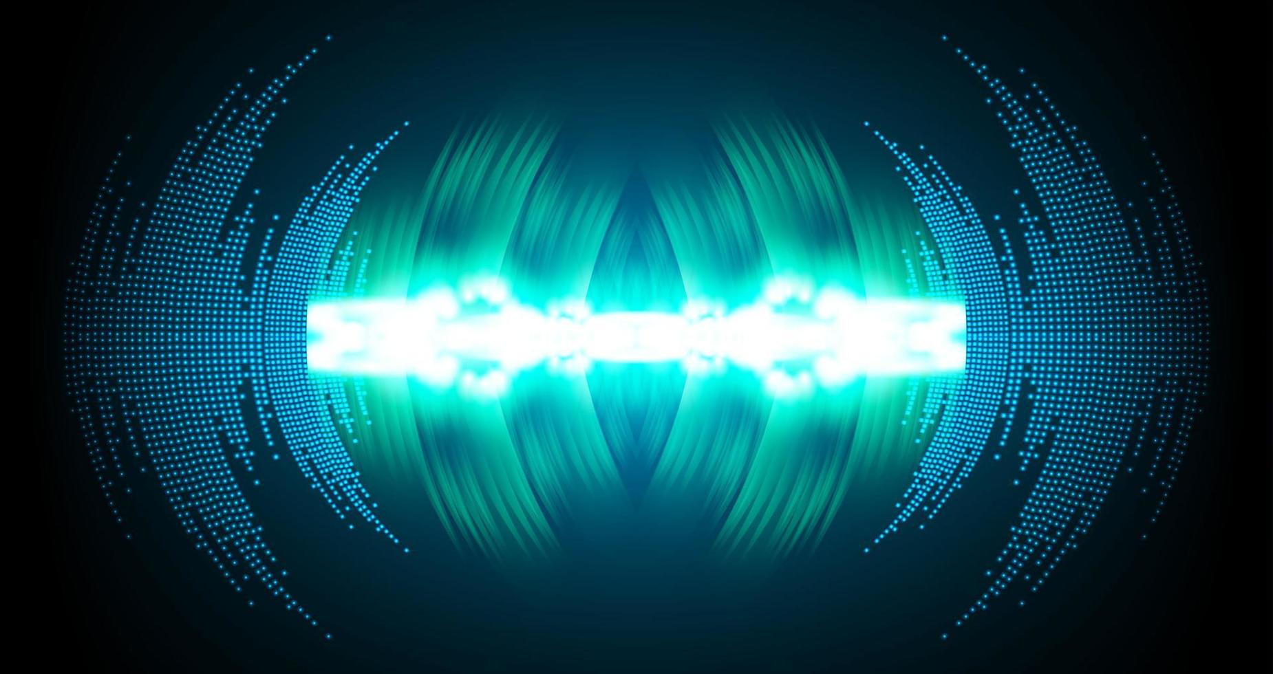 Sound waves oscillating dark light vector