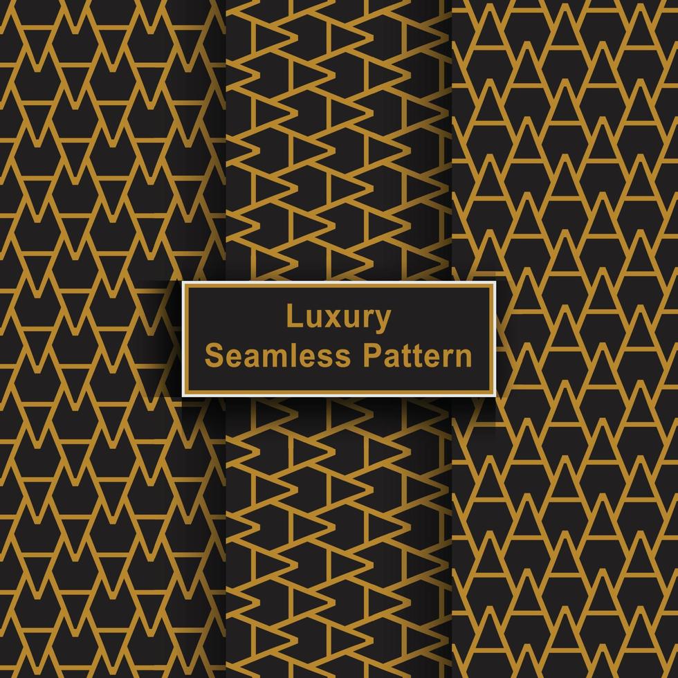 luxury elegant seamless pattern set collection vector graphic