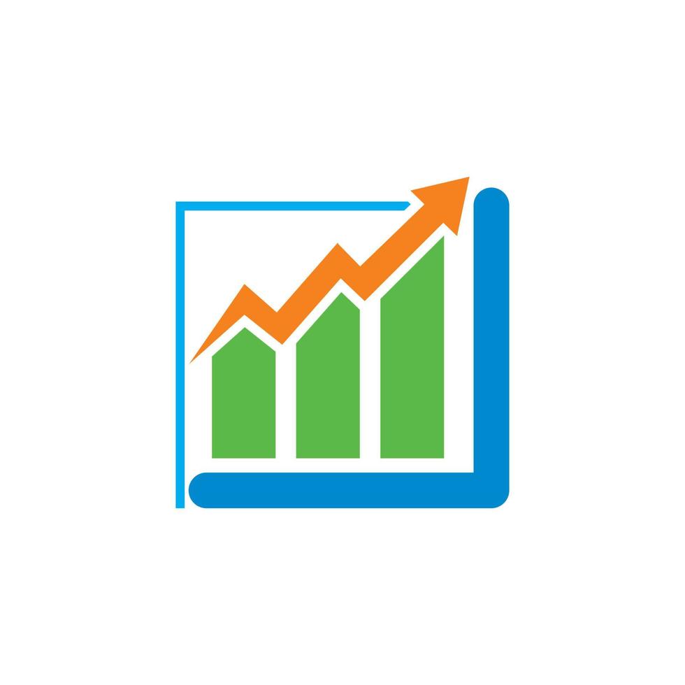 Up Chart Vector , Finance Logo