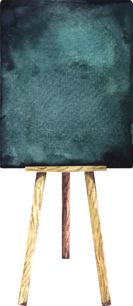 Blackboard watercolor 1 vector