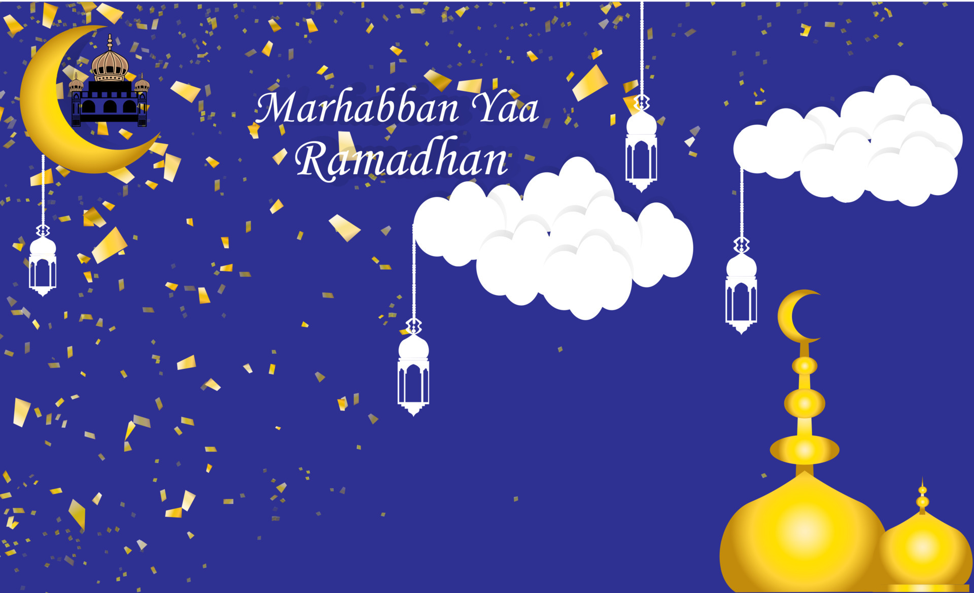 luxury background ramadhan and eid for muslim 5282570 Vector Art at Vecteezy