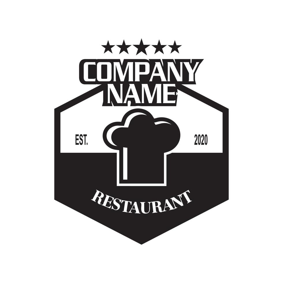 vector de restaurante, vector de logotipo de comida