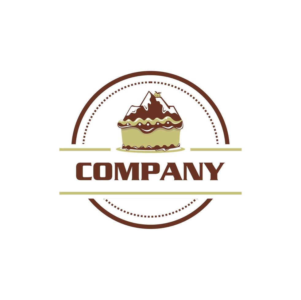 CAKE LOGO , FOOD LOGO VECTOR