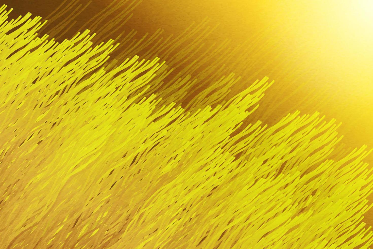 Abstract golden lines background with glow effect vector