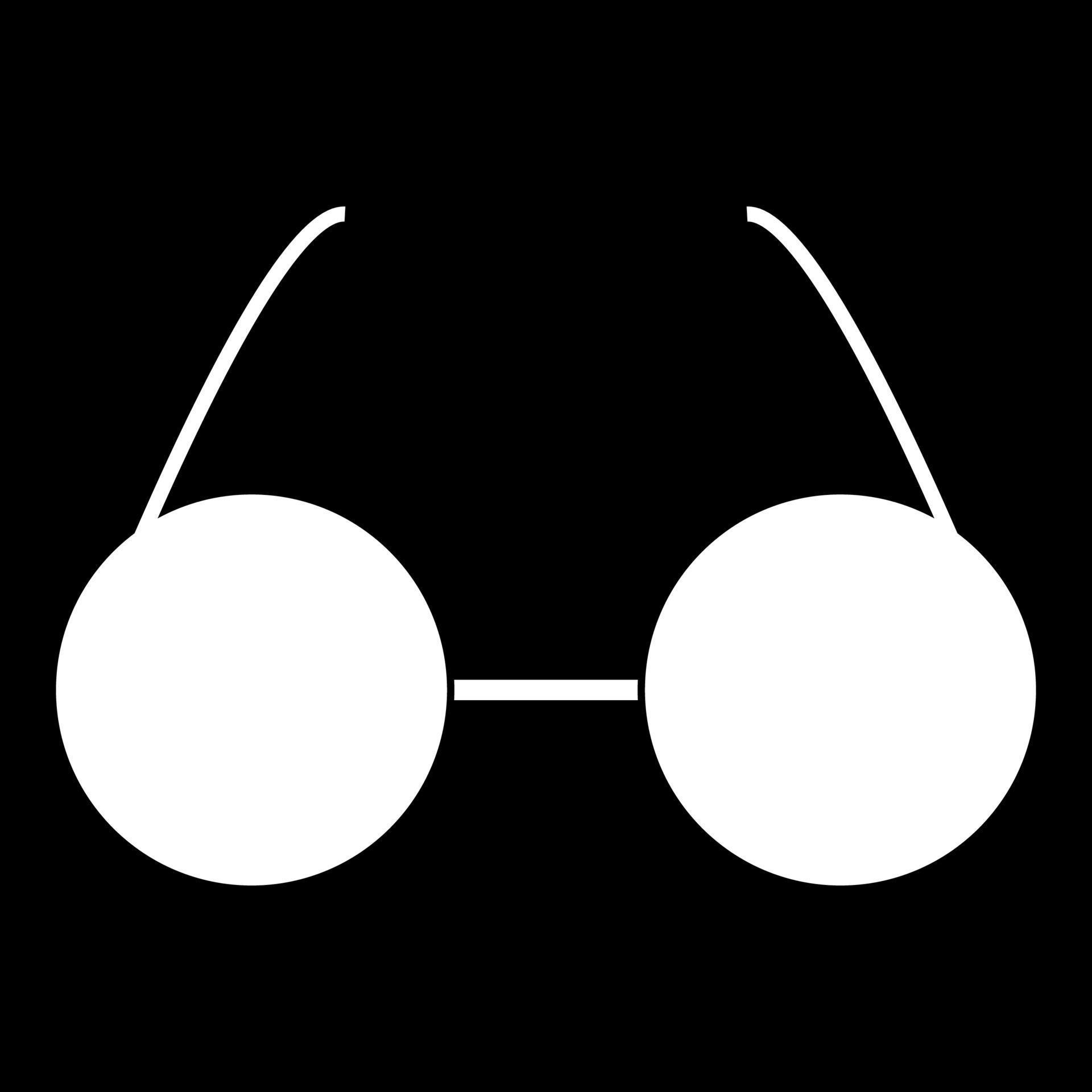 Glasses icon white color 5283739 Vector Art at Vecteezy