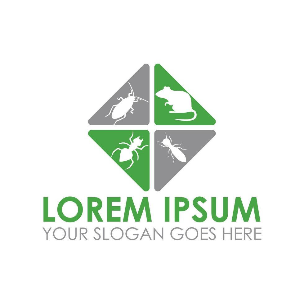 pest control vector , insecticide logo