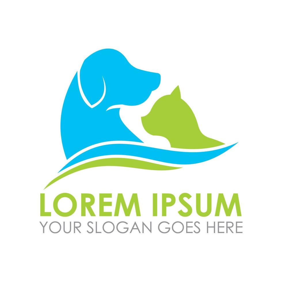 pet care vector , veterinary logo