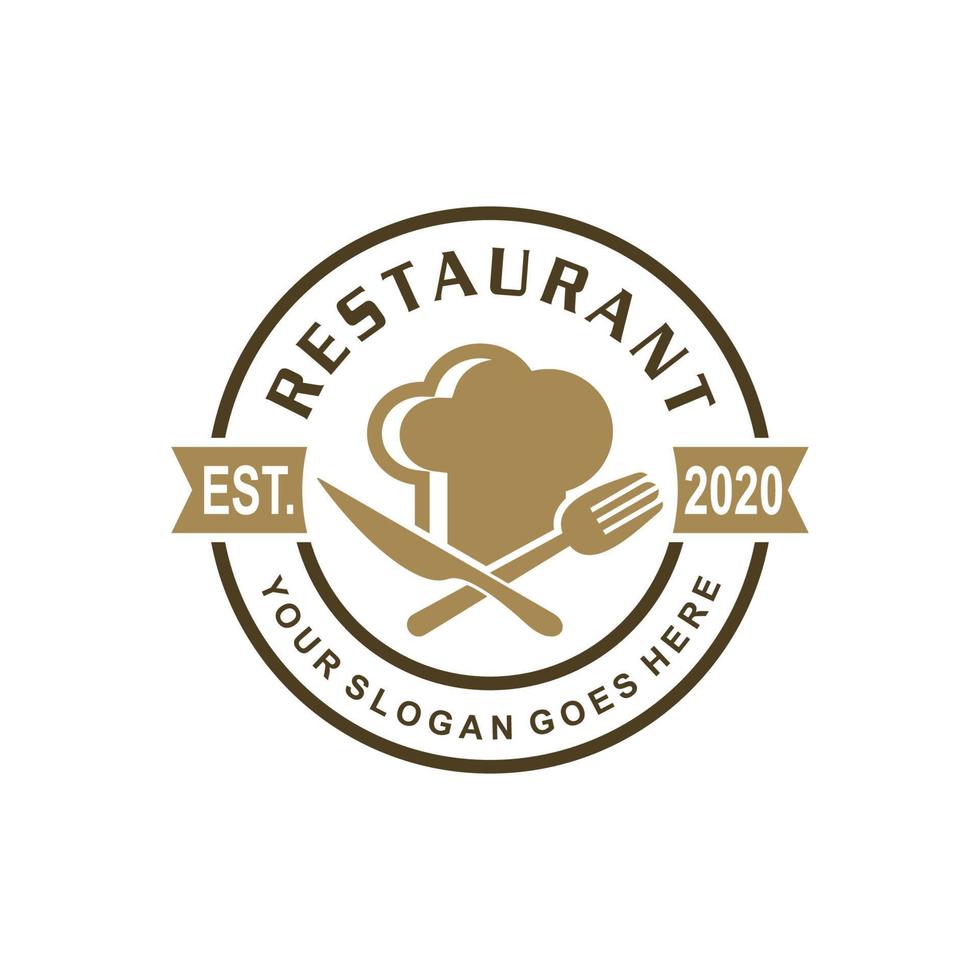 vector de restaurante, vector de logotipo de comida