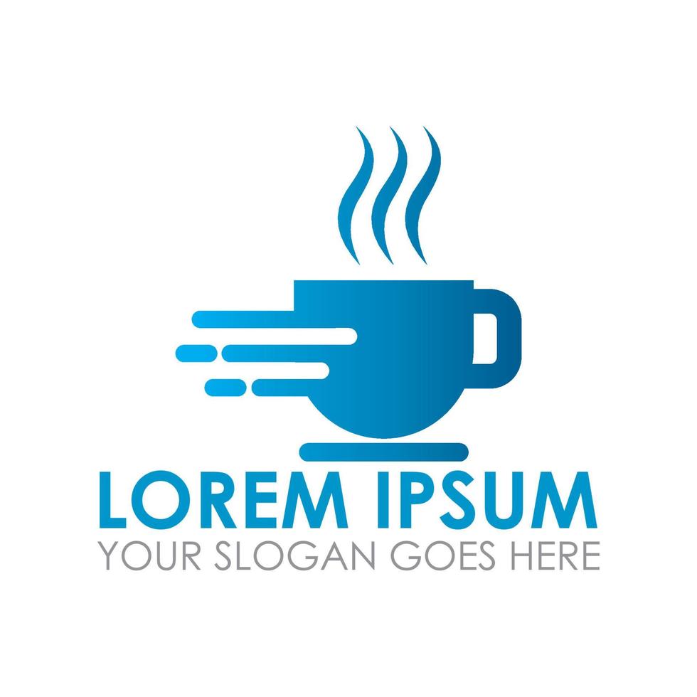 fast drink vector , restaurant logo