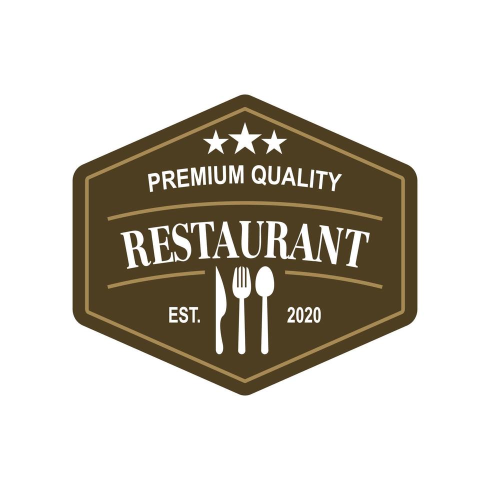 Restaurant Vector , Food Logo Vector