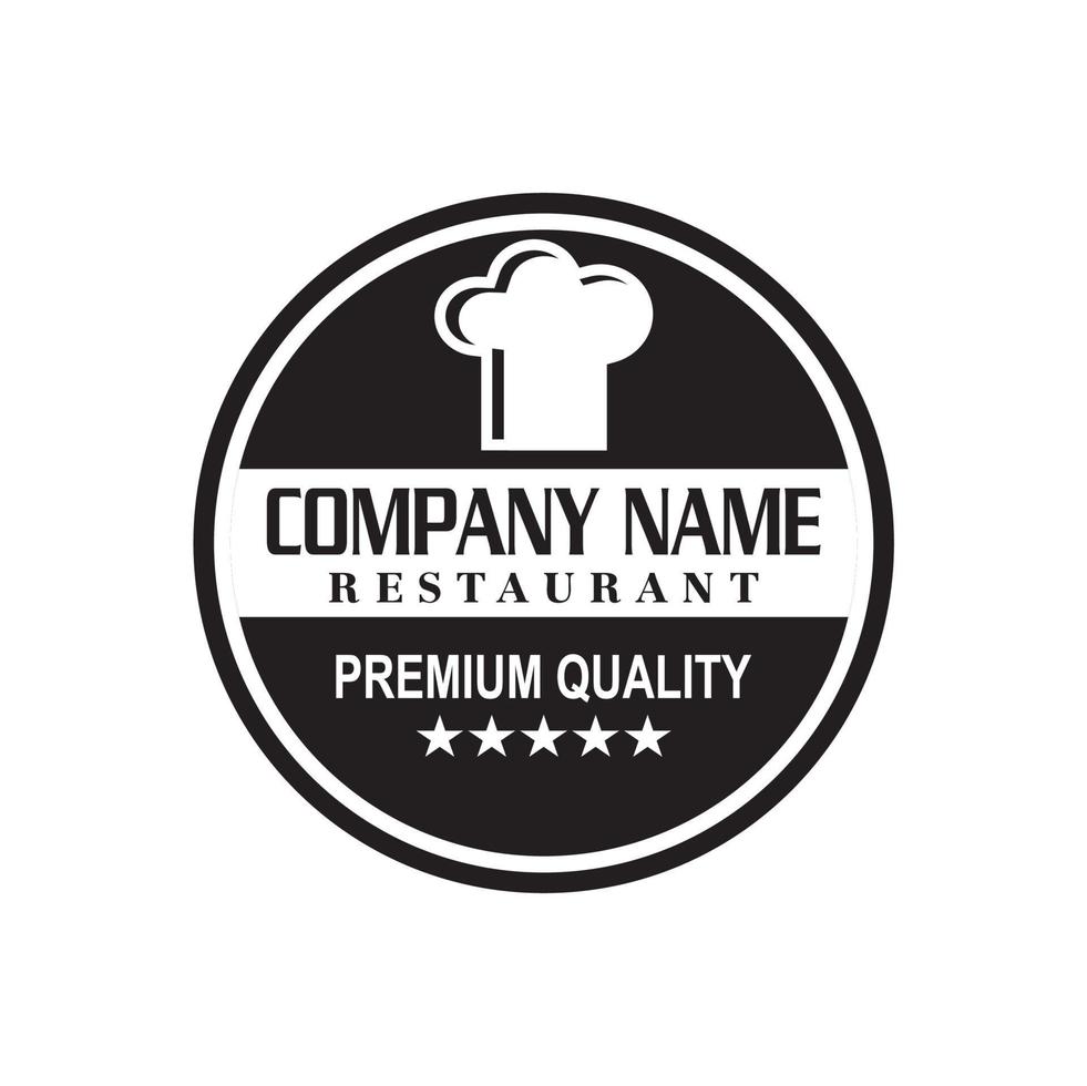 Chef Vector , Restaurant Logo Vector