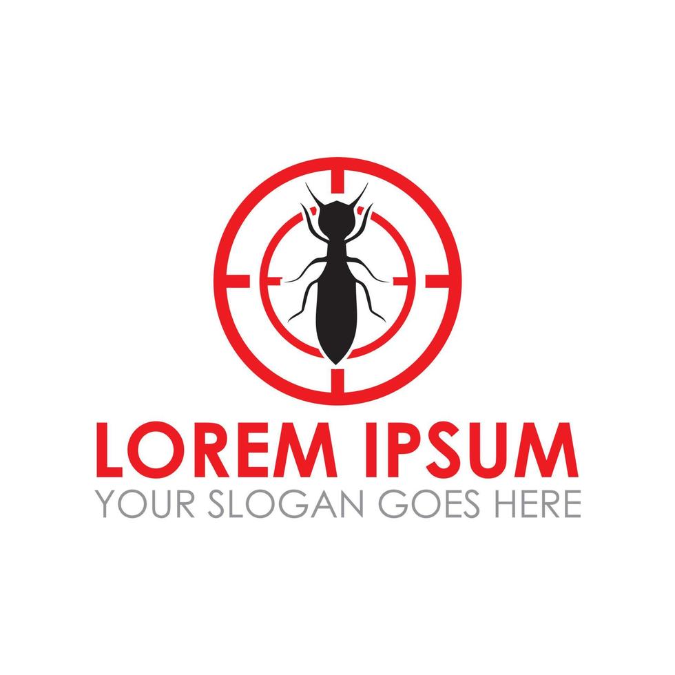 pest control vector , insecticide logo