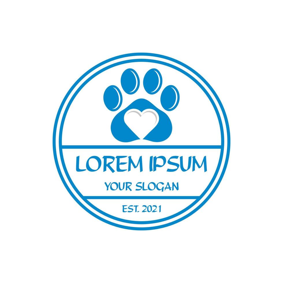 pets care logo , veterinary logo vector