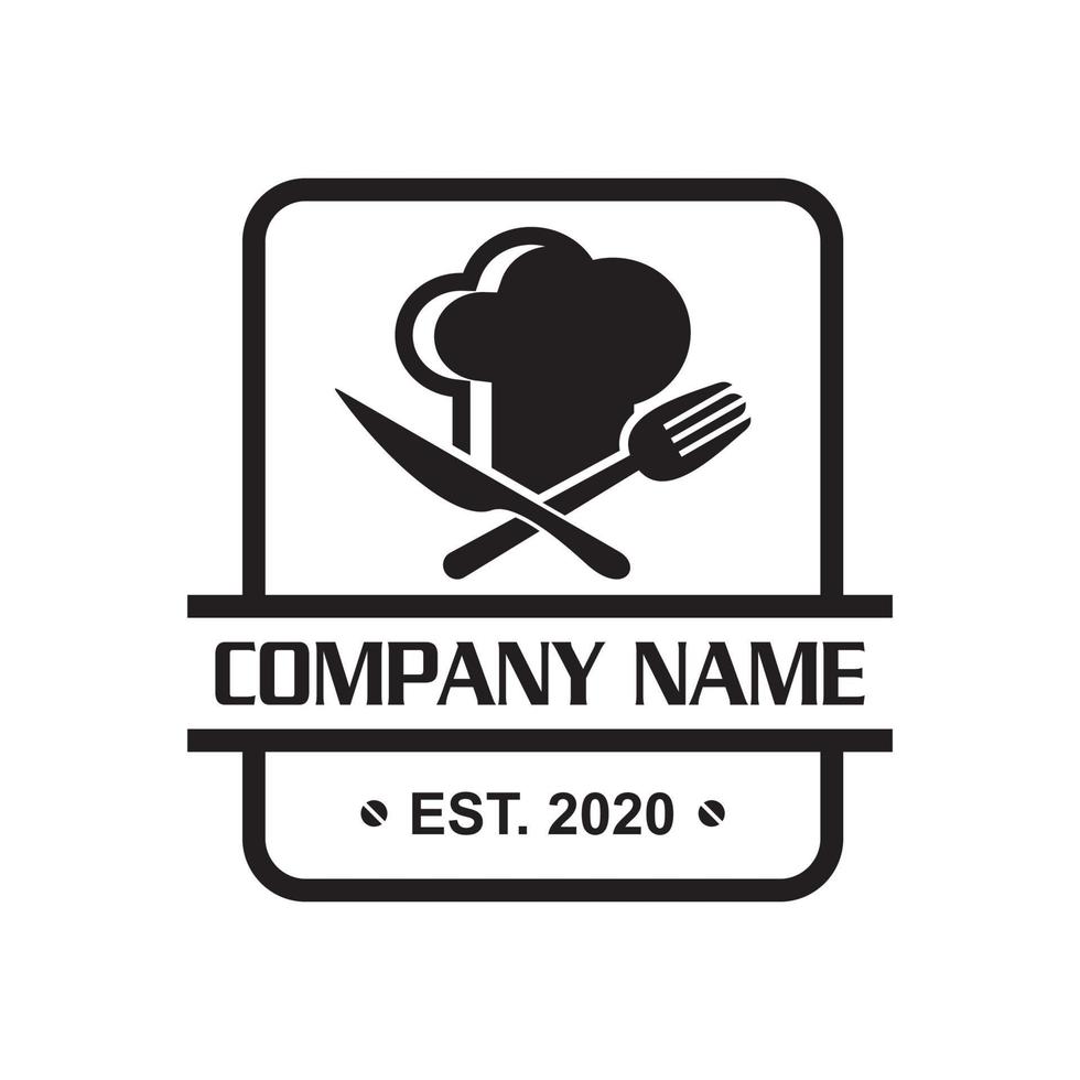 Restaurant Vector , Food Logo Vector