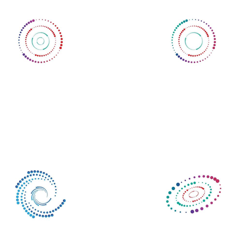 diseño de vector de plantilla de logotipo de círculo