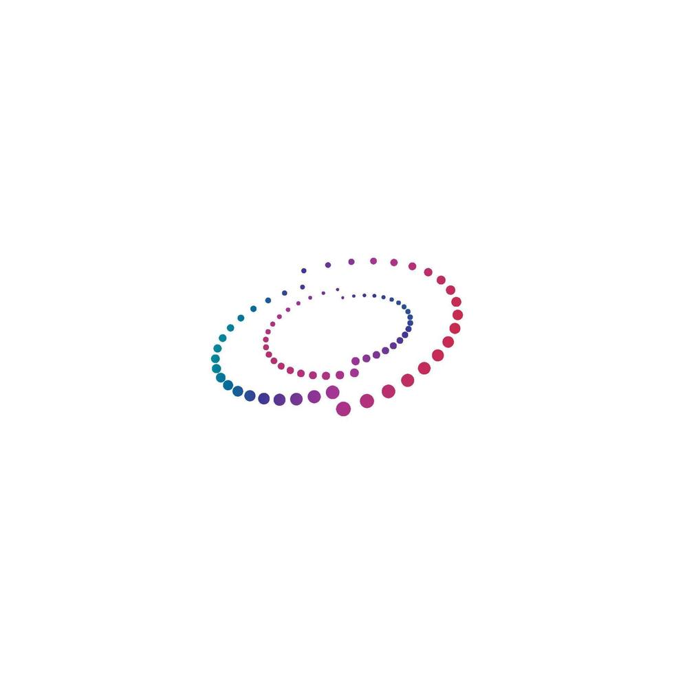 circle logo template vector design