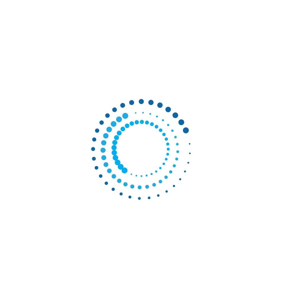 circle logo template vector design