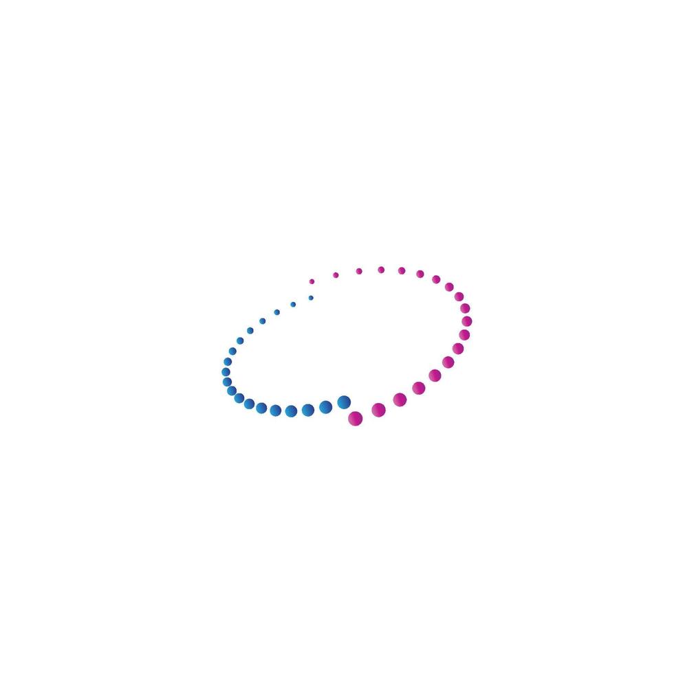 circle logo template vector design