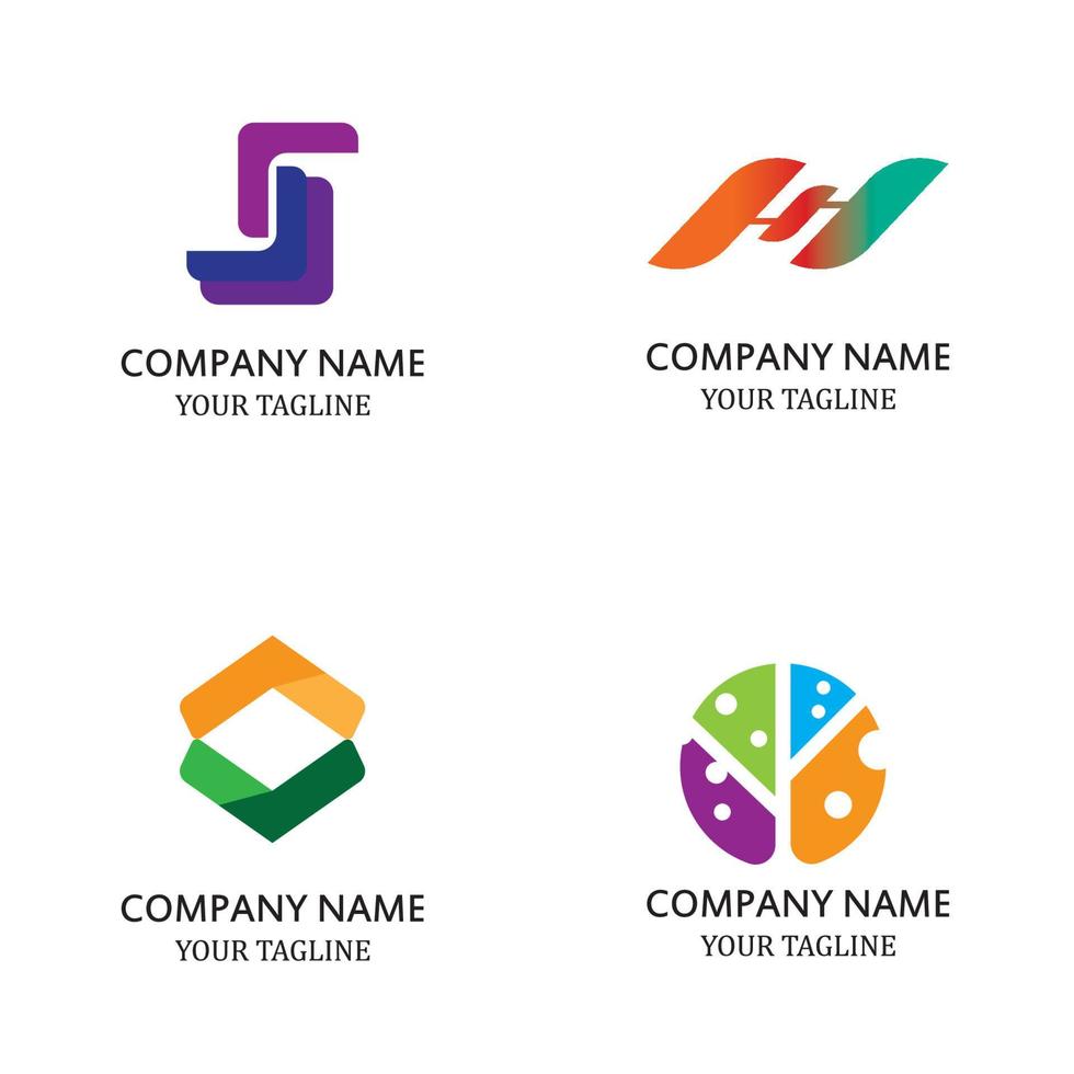 Modern Minimal Vector Logo for banner  poster  flyer