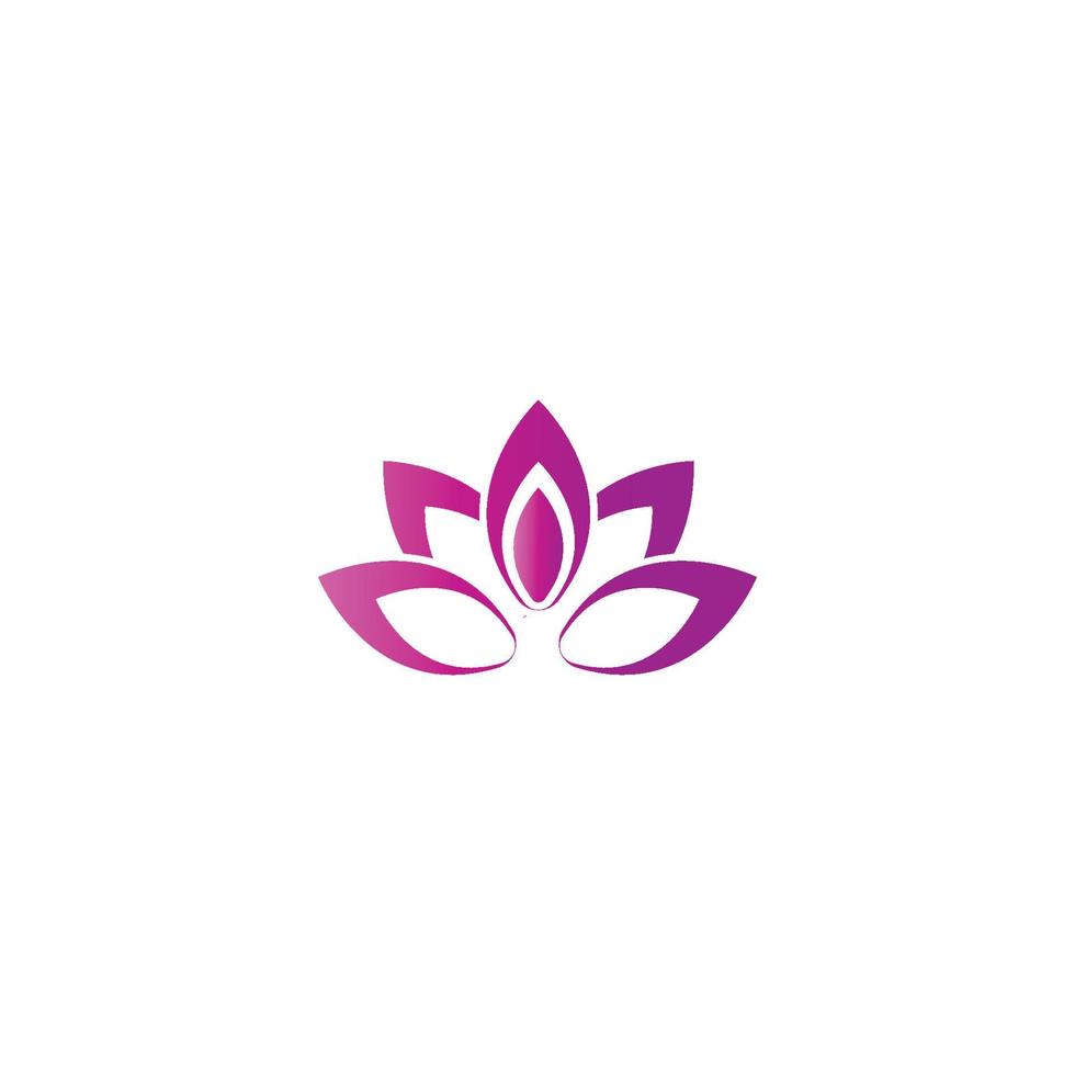Beauty Vector lotus flowers design logo Template icon