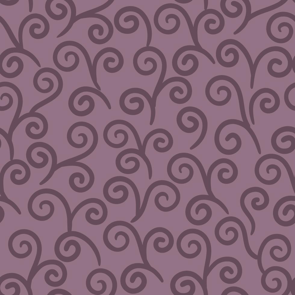 Spiral circle seamless pattern vector