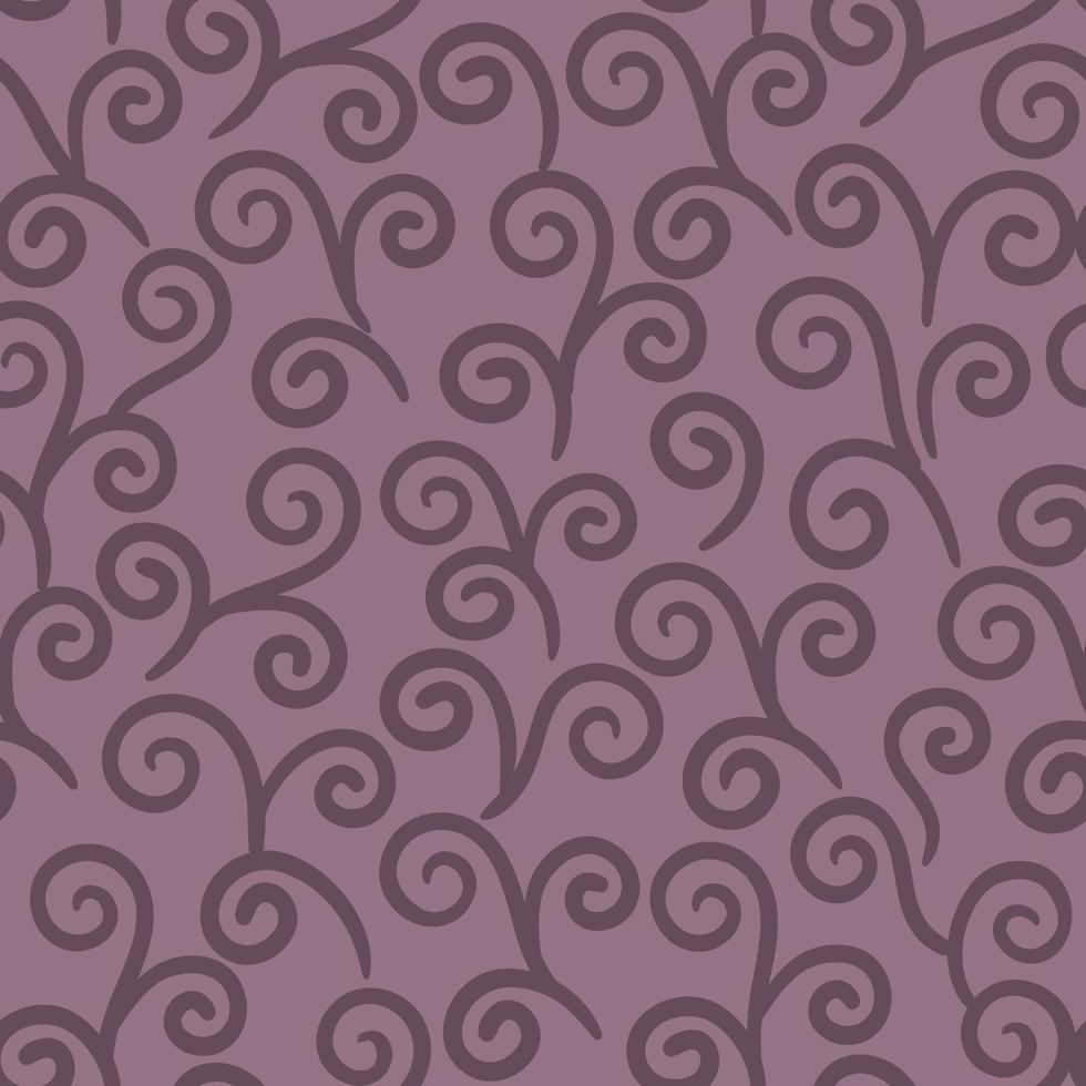 espiral, círculo, seamless, patrón vector