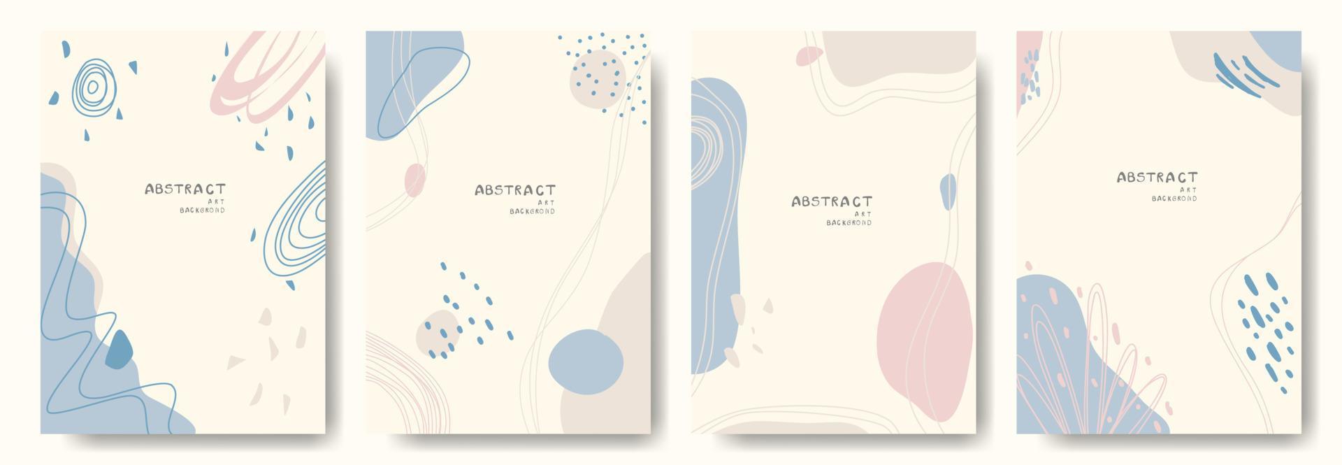 Modern abstract vector backgrounds.minimal trendy style. various shapes set up design templates good for background  card greeting wallpaper brochure flier invitation and other. vector illustration