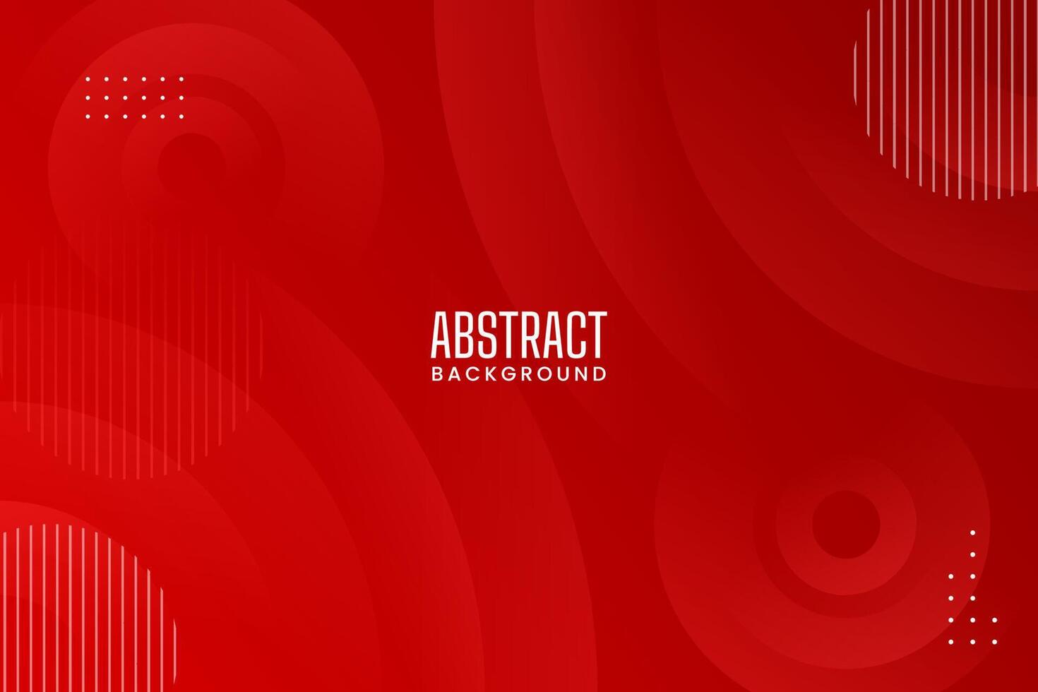 abstract geometric shape background in red color vector