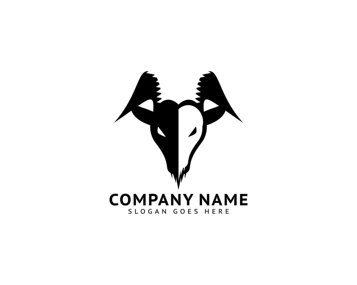 Goat logo icon design vector