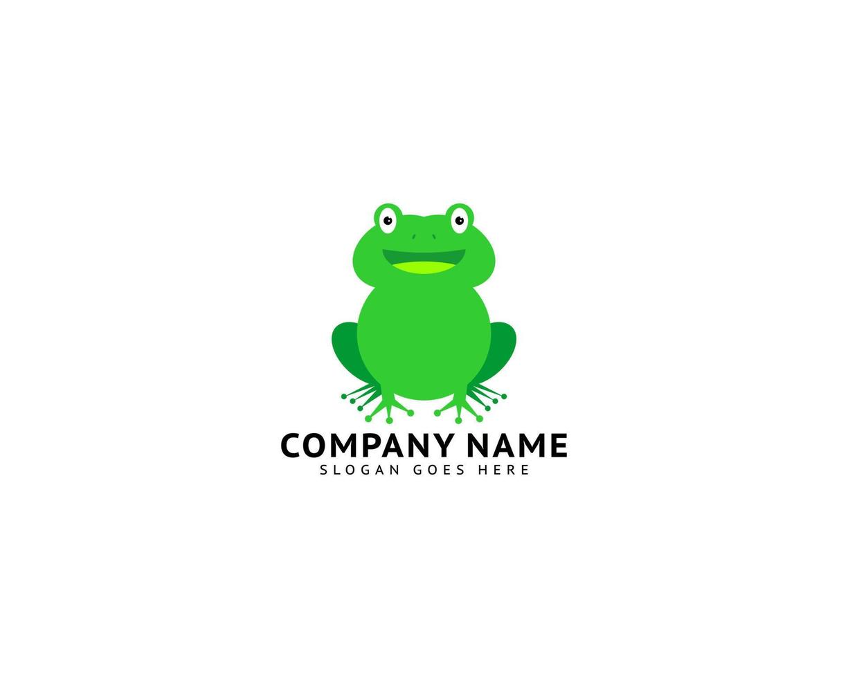 Frog Logo Design Template Vector Illustration 5286457 Vector Art at ...