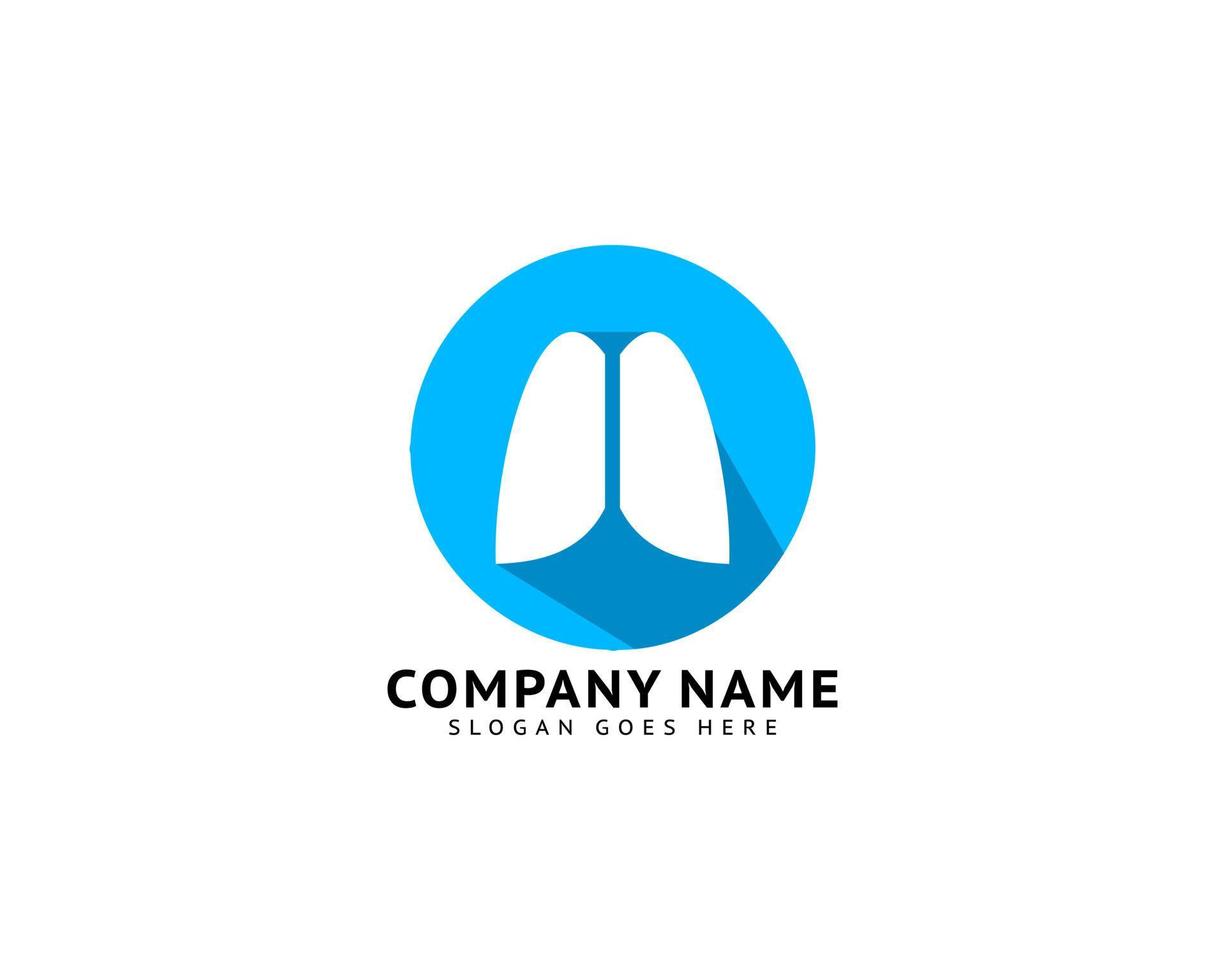 Lung Logo Template Design Vector