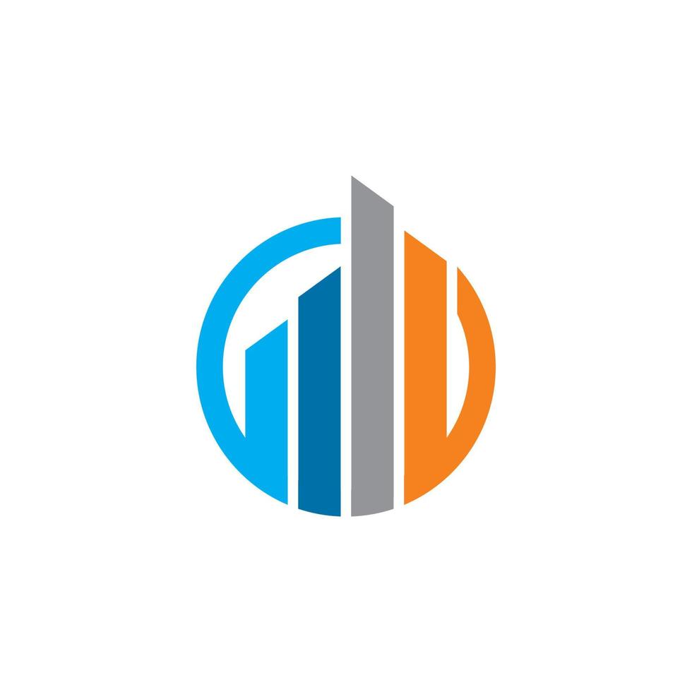logotipo financiero, vector de logotipo de contabilidad