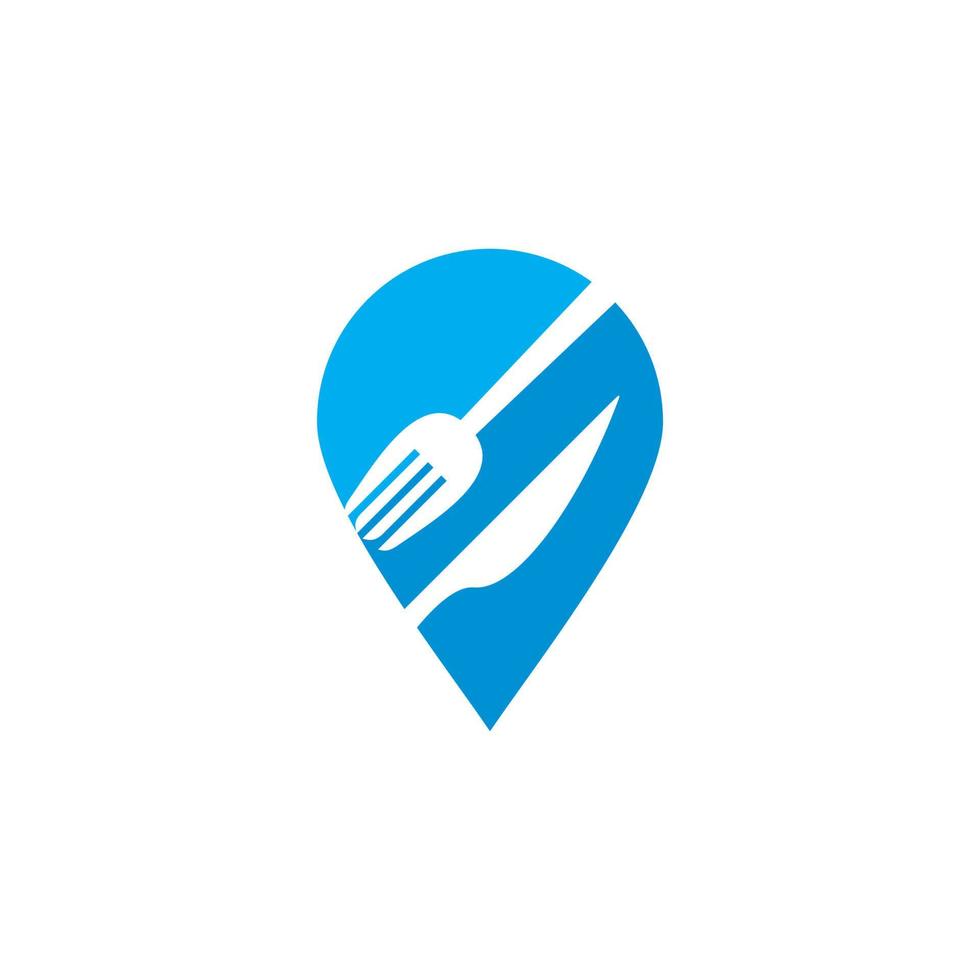 Restaurant Point Vector , Food Logo
