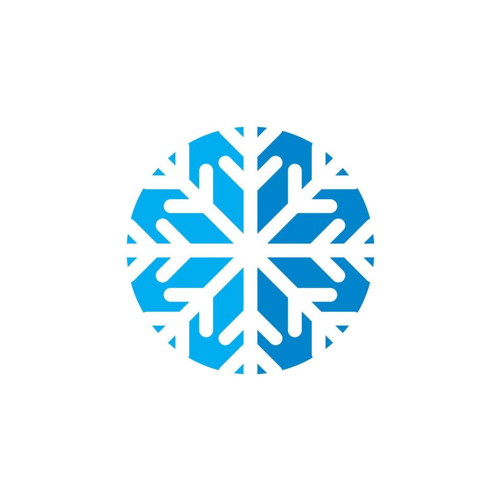 Snow vector , Abstract Winter Logo