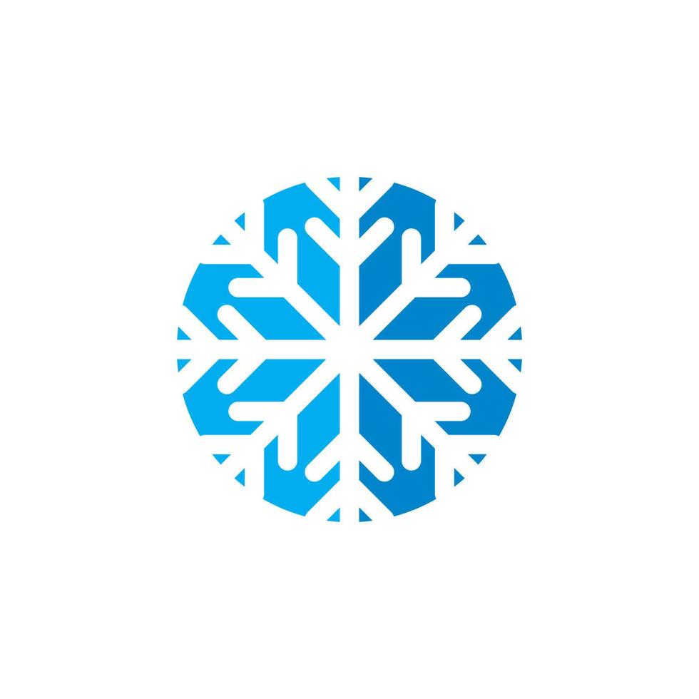 Snow vector , Abstract Winter Logo