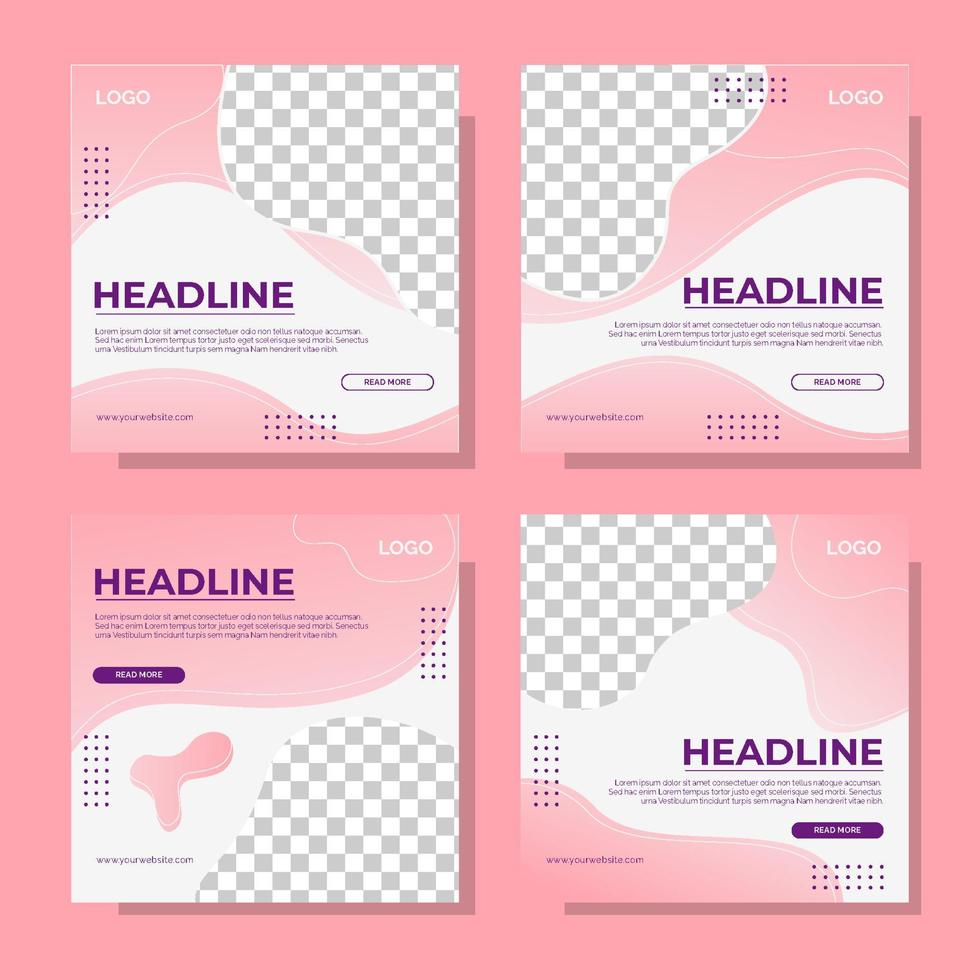 Abstract Pink Design World Cancer Day vector