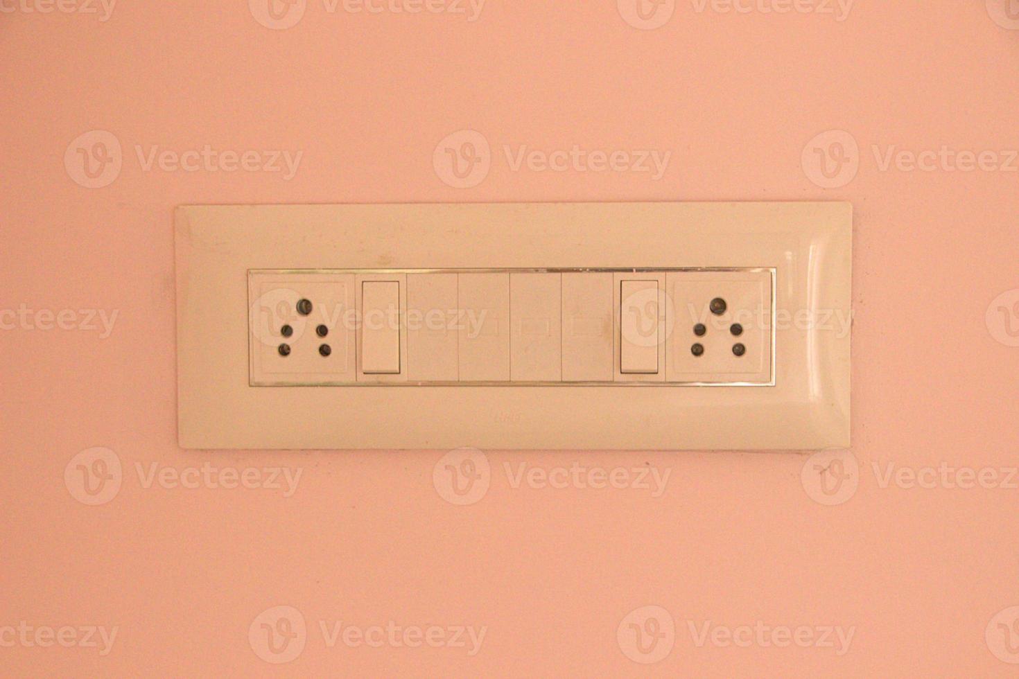 Switch board with Plug Sockets photo