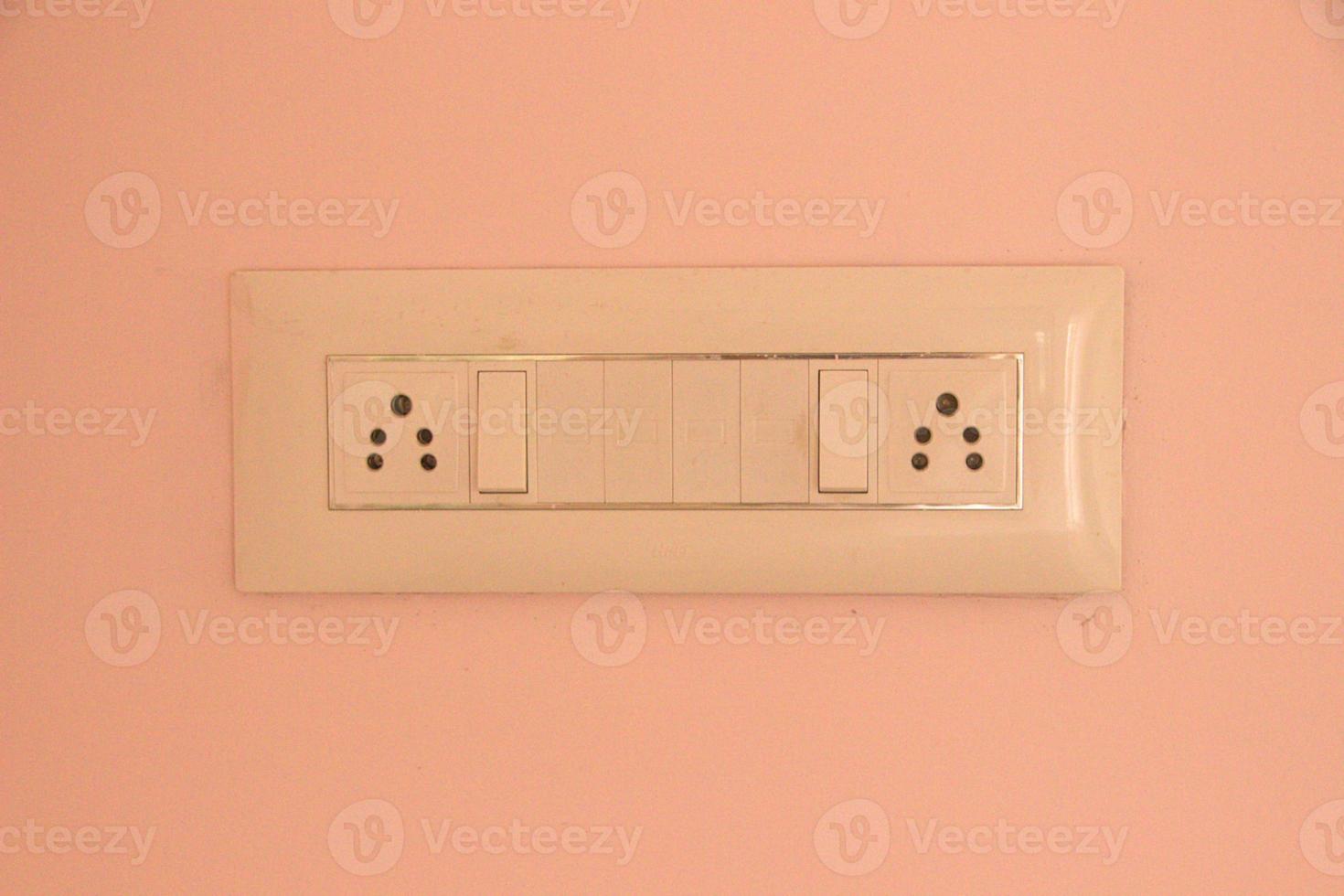 Switch board with Plug Sockets photo