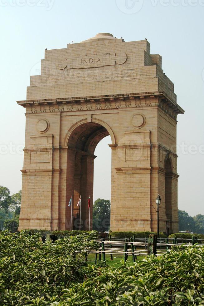 puerta india en delhi foto