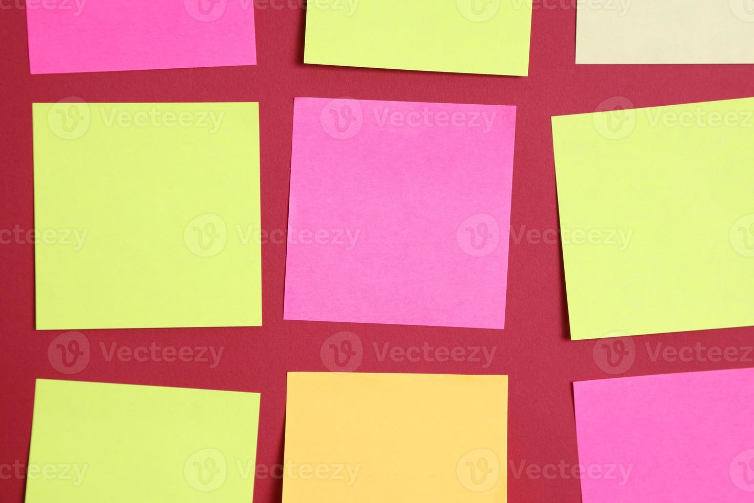 Stick Paper on Wall photo