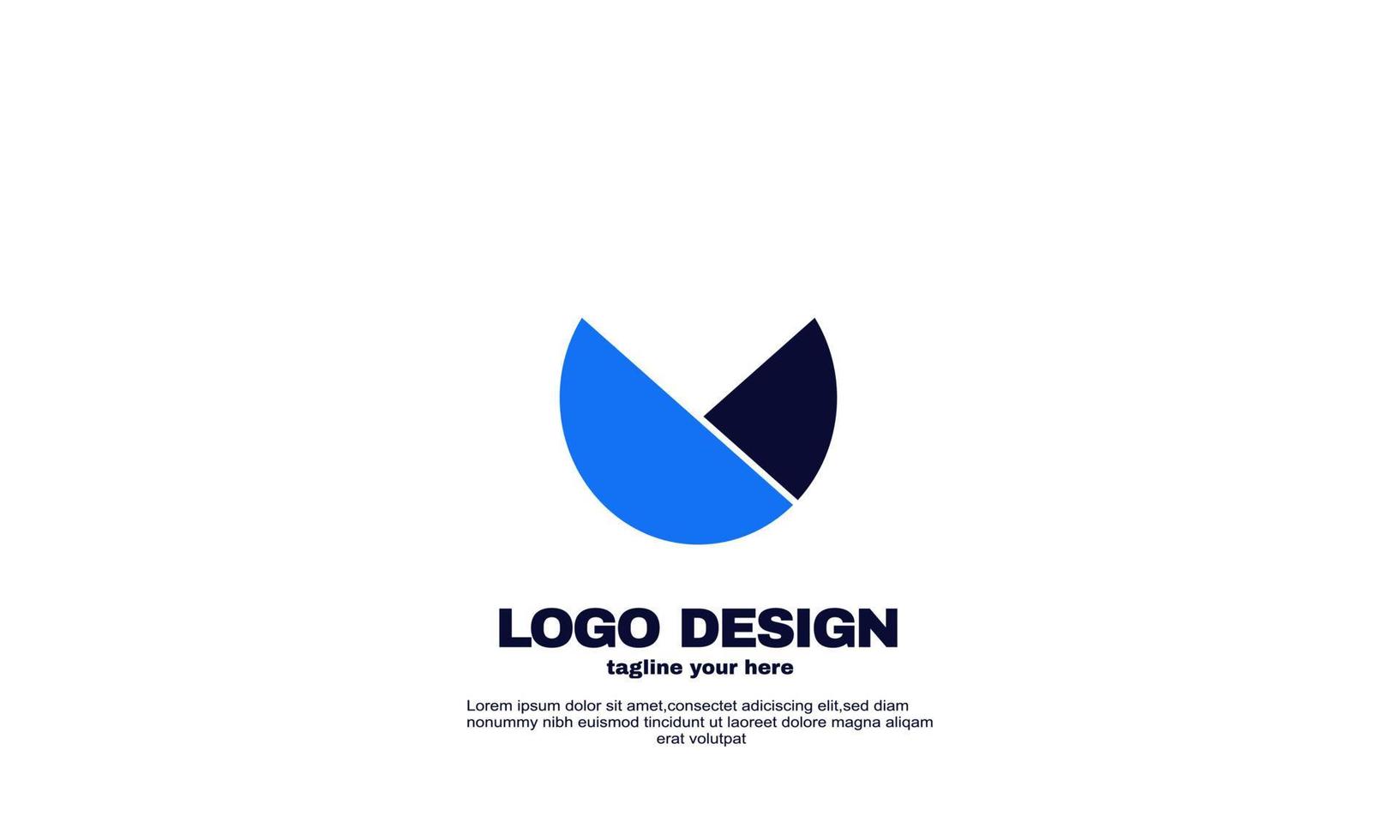 stock vector abstracto moderno identidad llamativa empresa corporativa colorida y logotipo de empresa