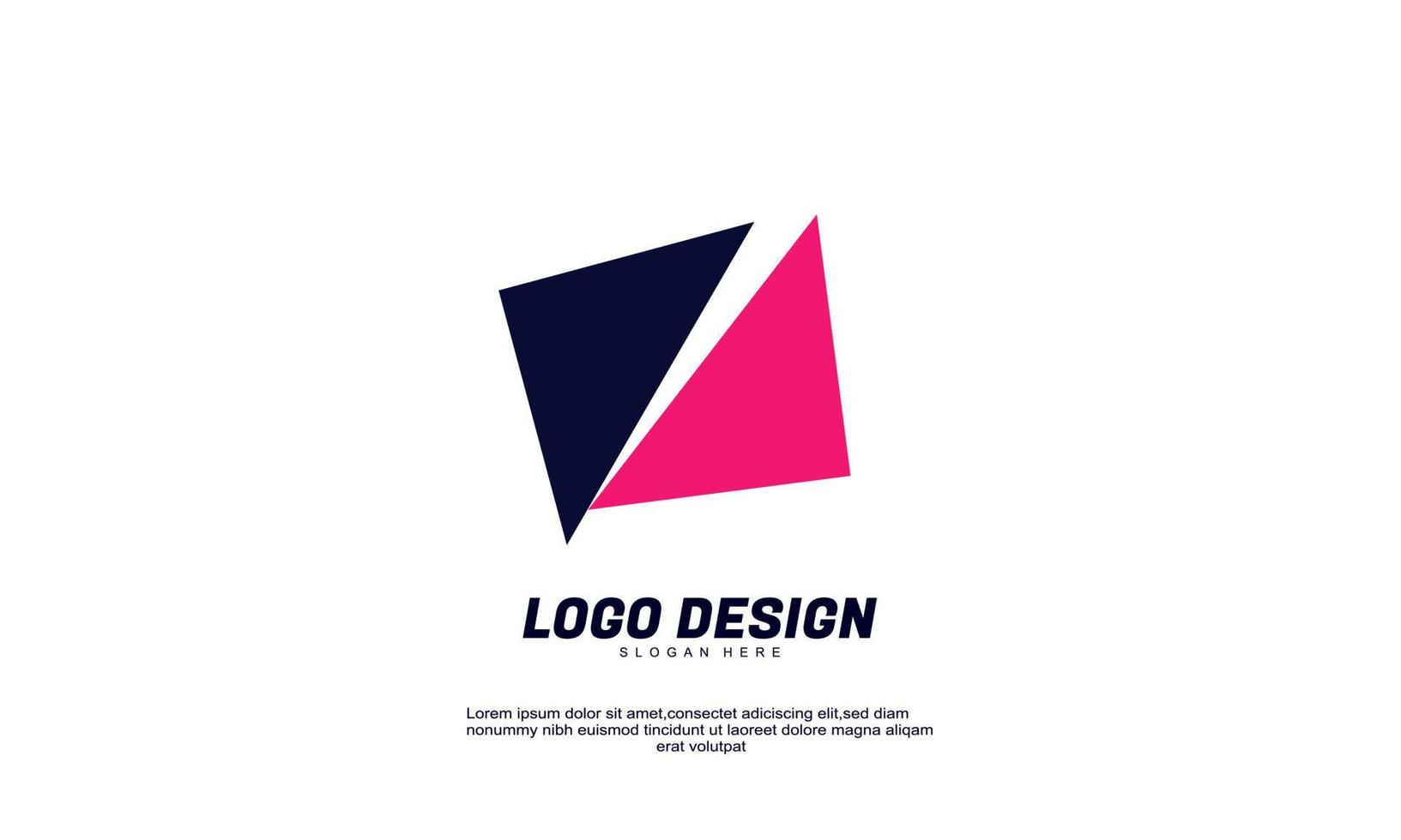 stock vector abstract creative economy finance business company productivity idea brand identity logo design template